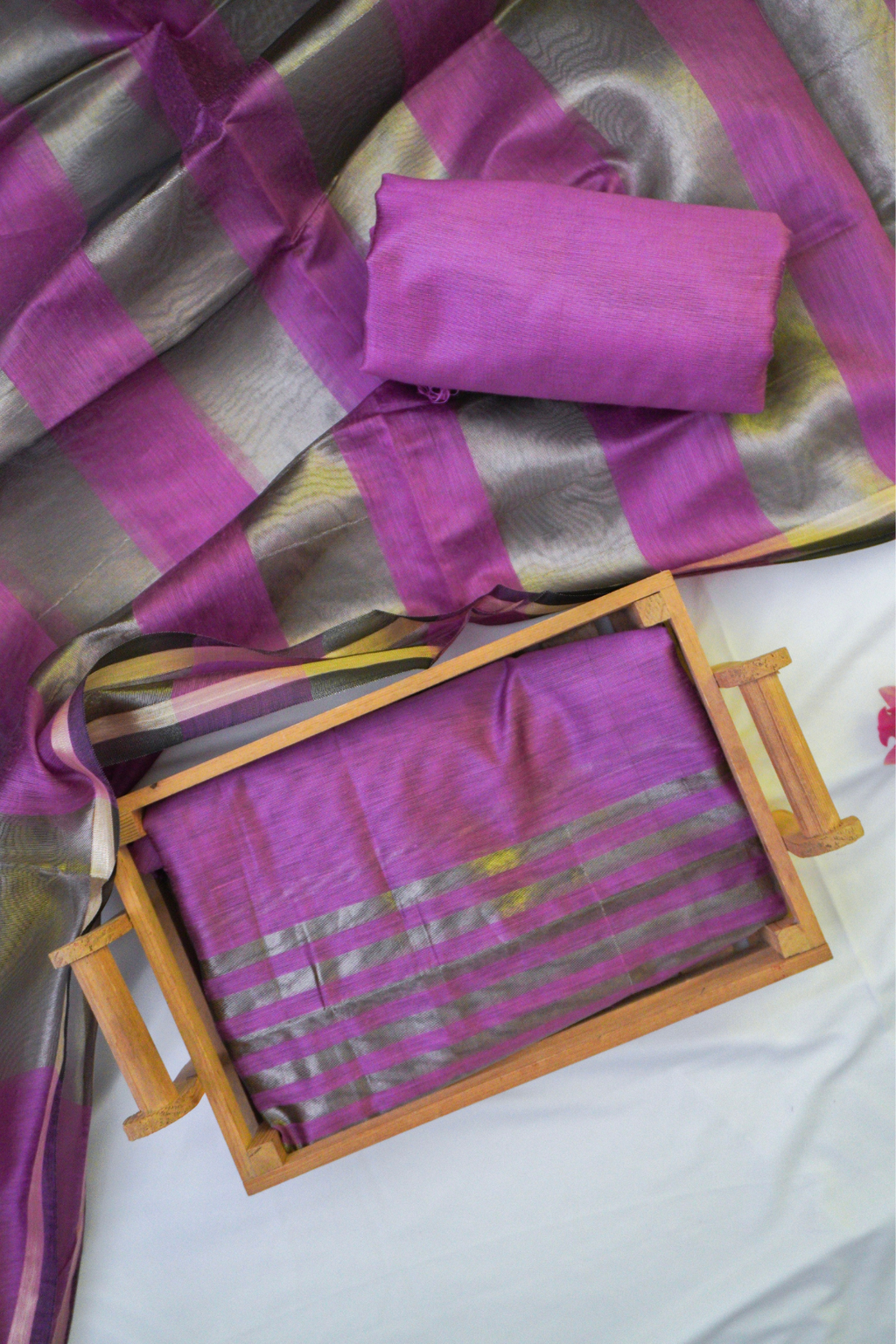 PURPLE AND GOLD