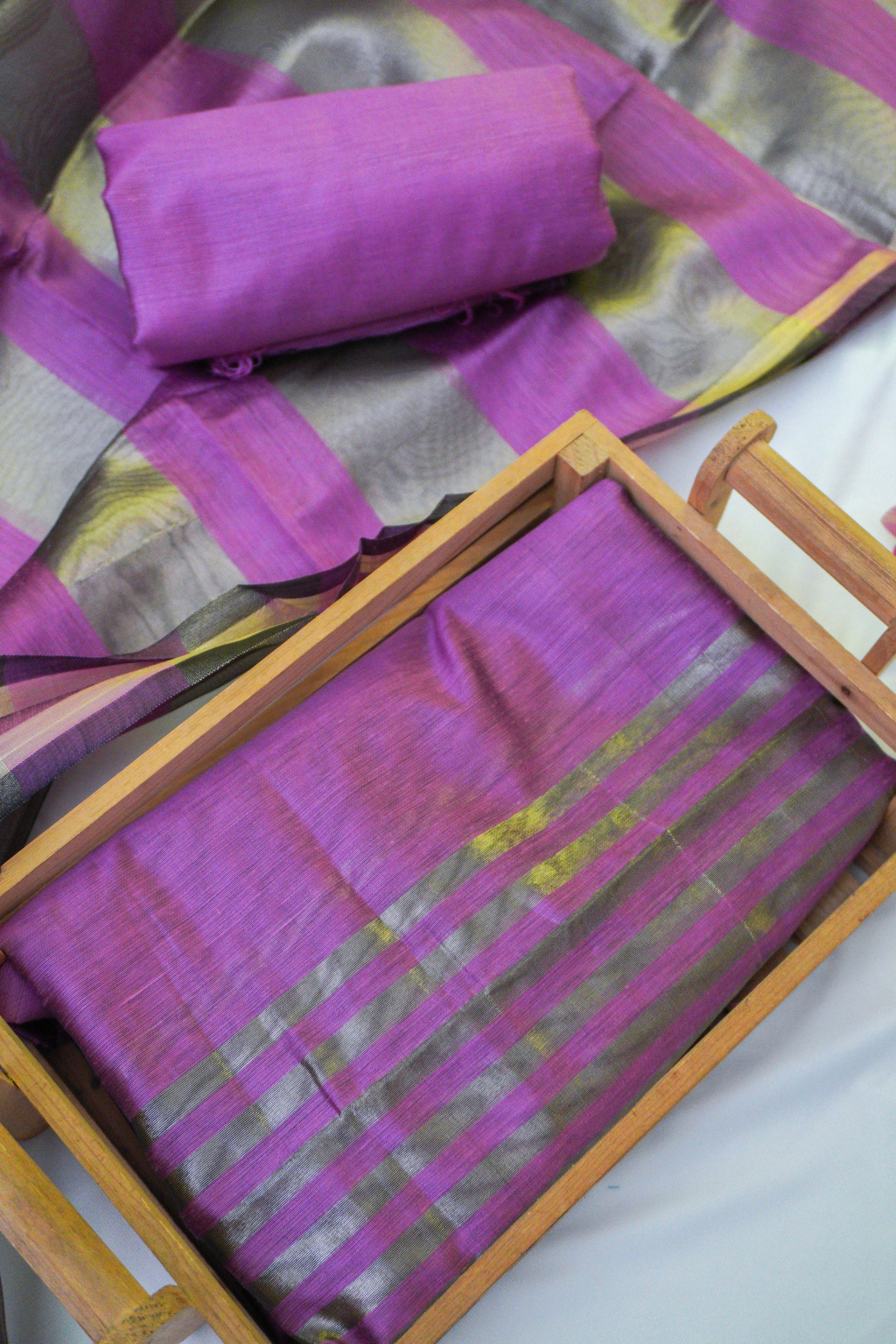 PURPLE AND GOLD