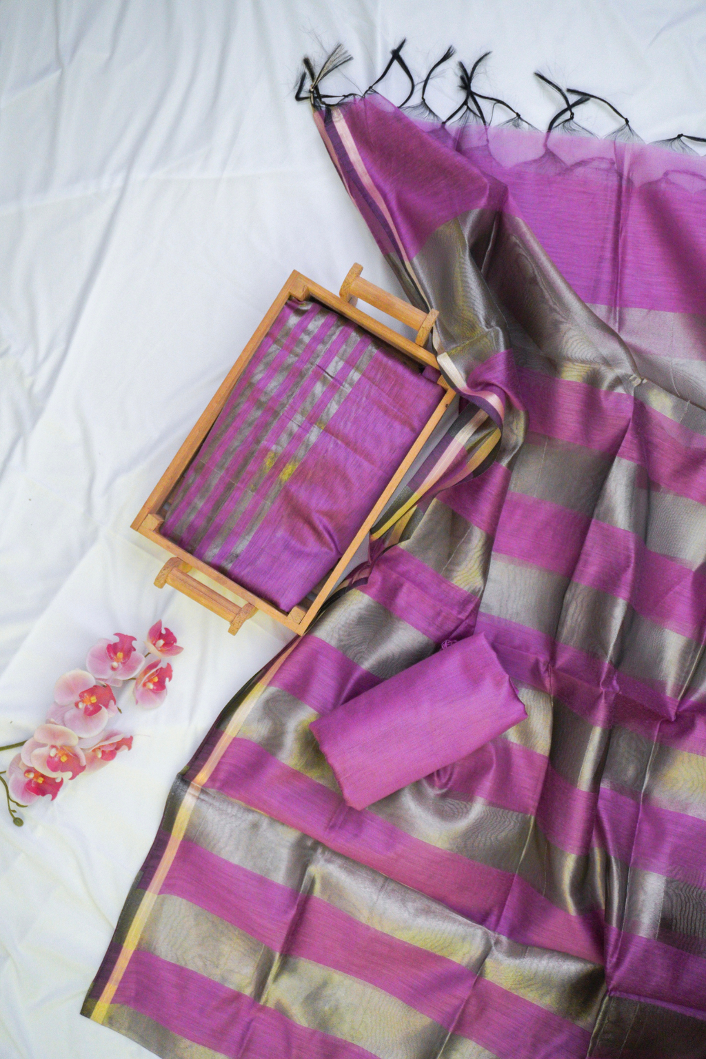 PURPLE AND GOLD
