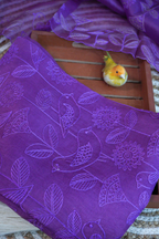 PURPLE ORGANZA