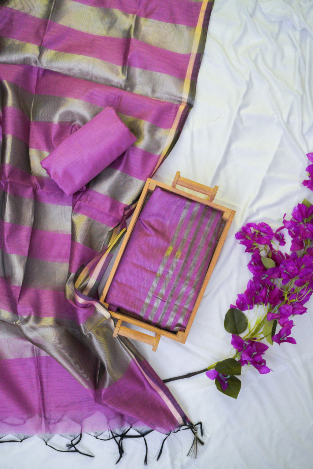 PURPLE AND GOLD