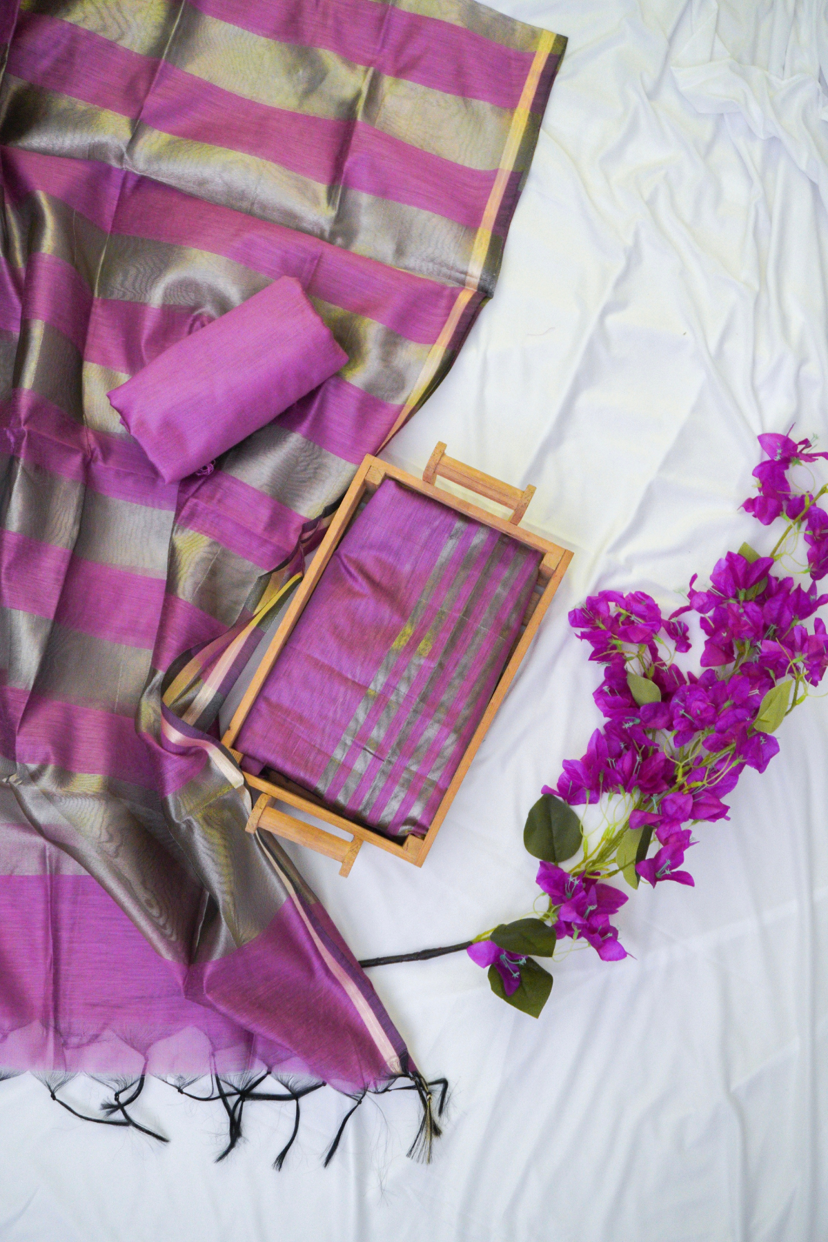 PURPLE AND GOLD