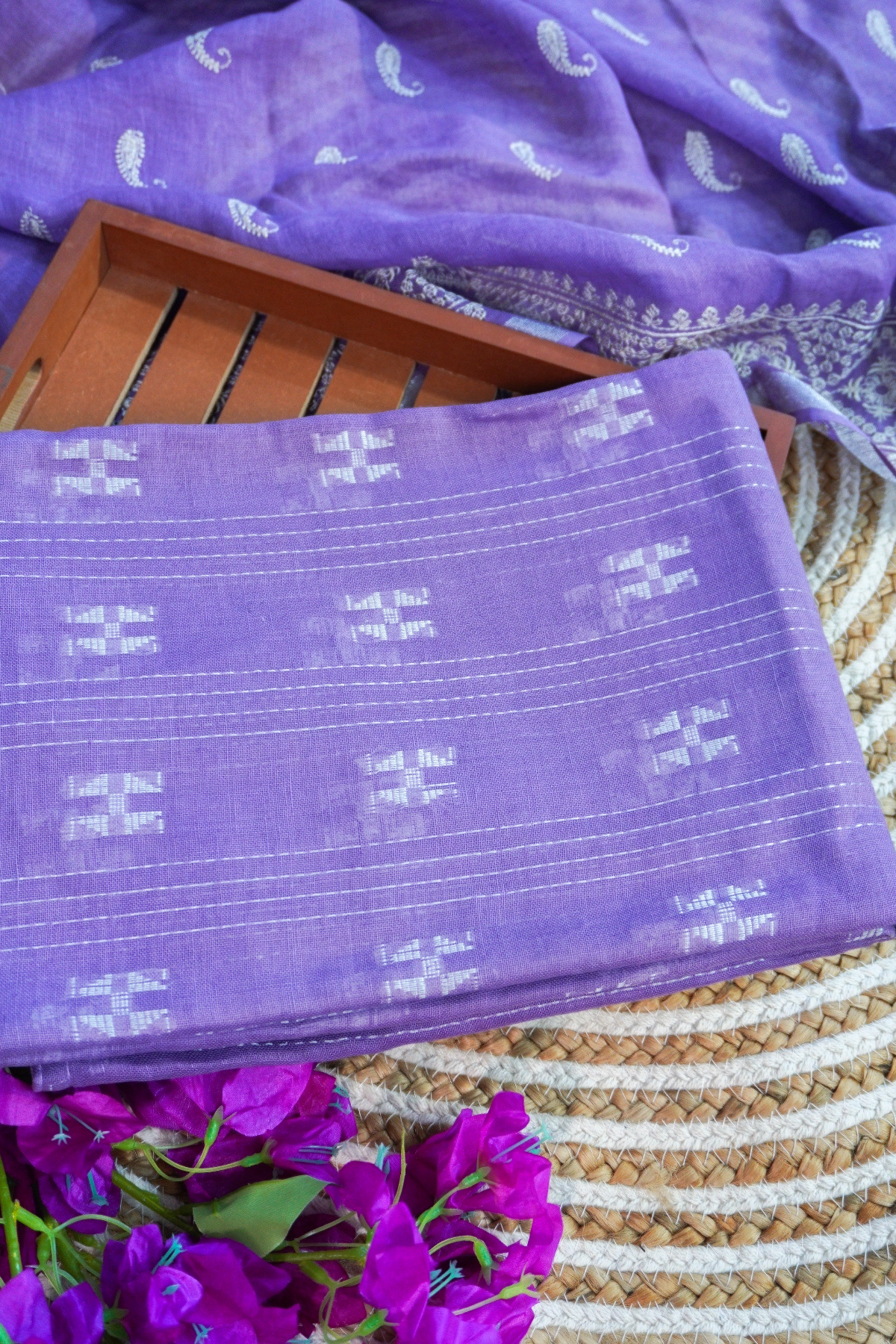 PURPLE LINEN
