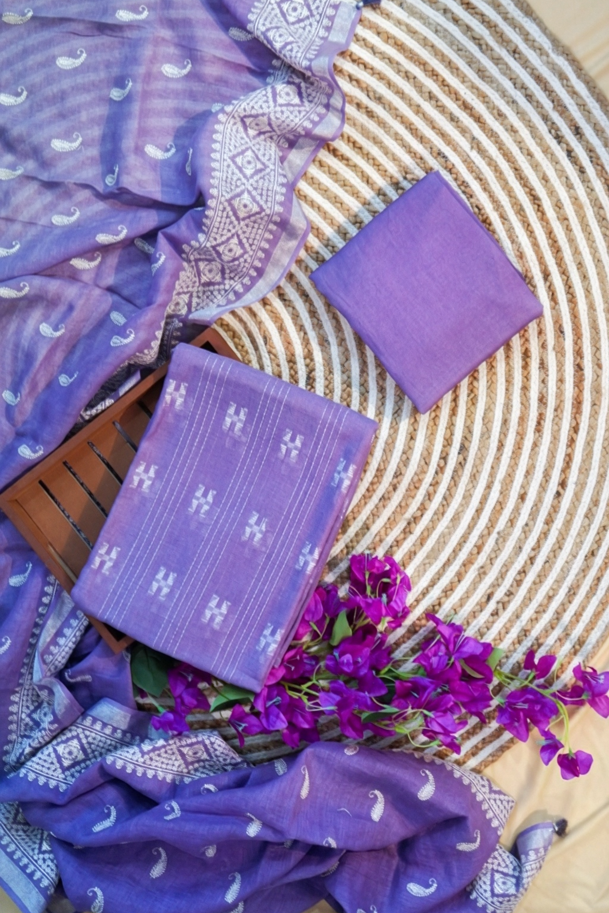 PURPLE LINEN
