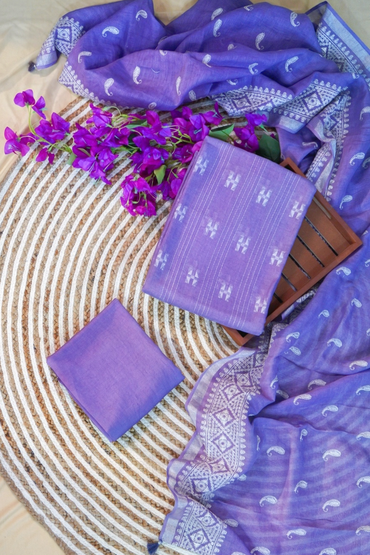 PURPLE LINEN