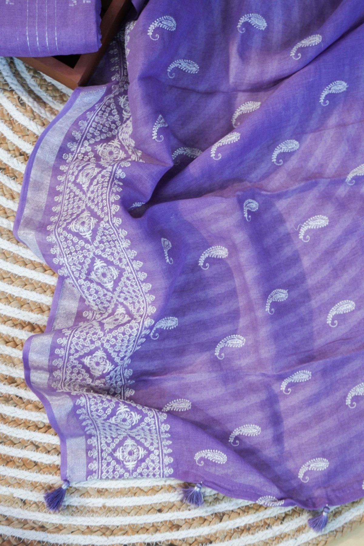 PURPLE LINEN