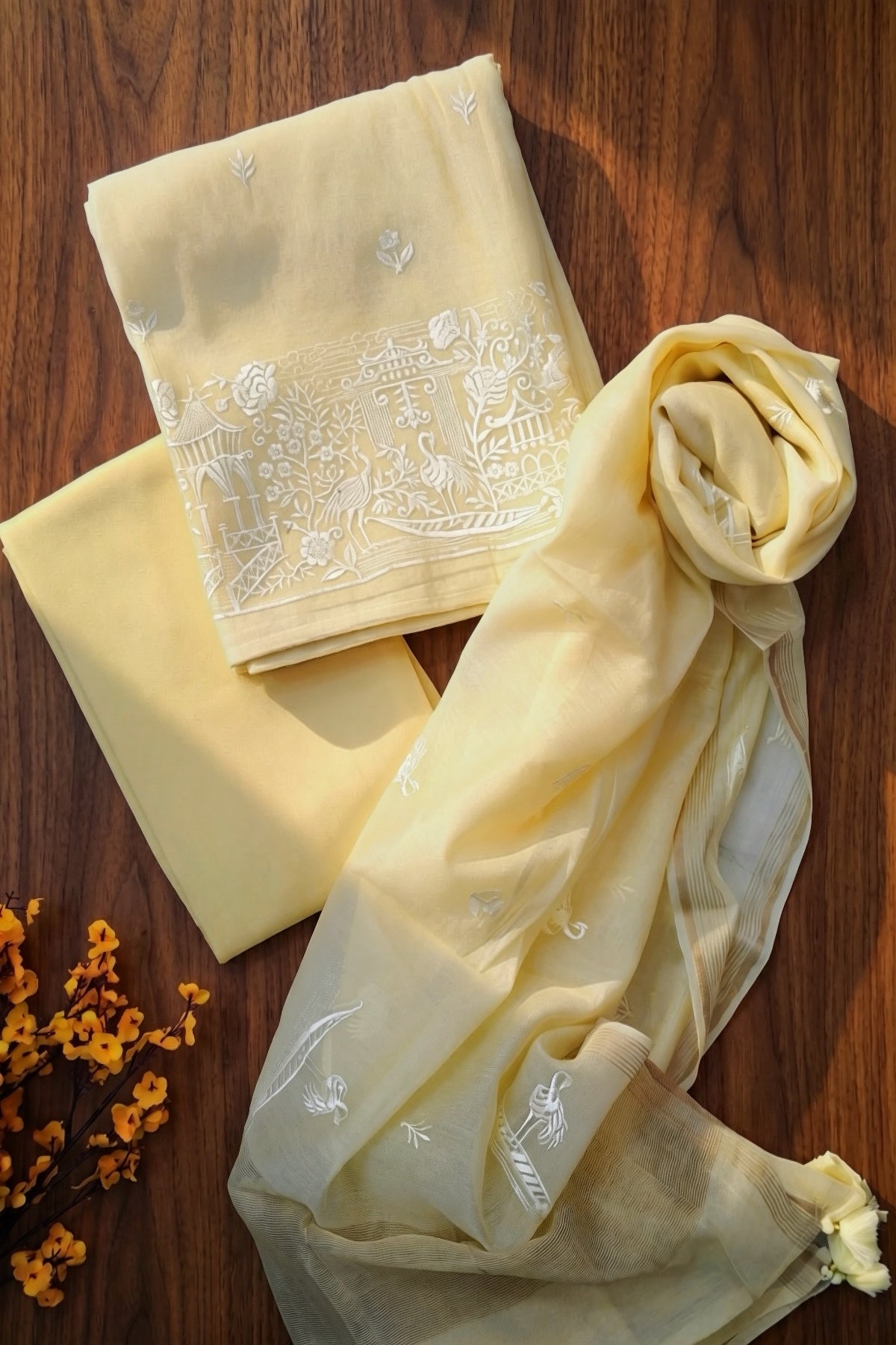 YELLOW THREADWORK