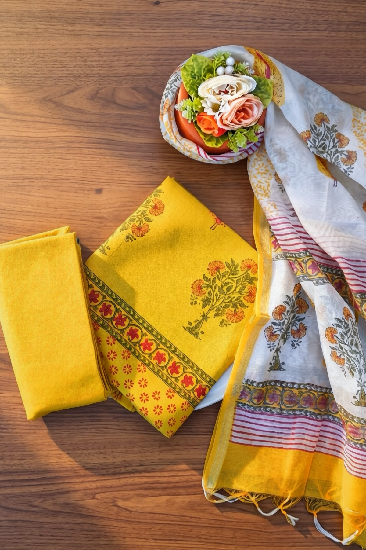 MUSTARD FLORAL