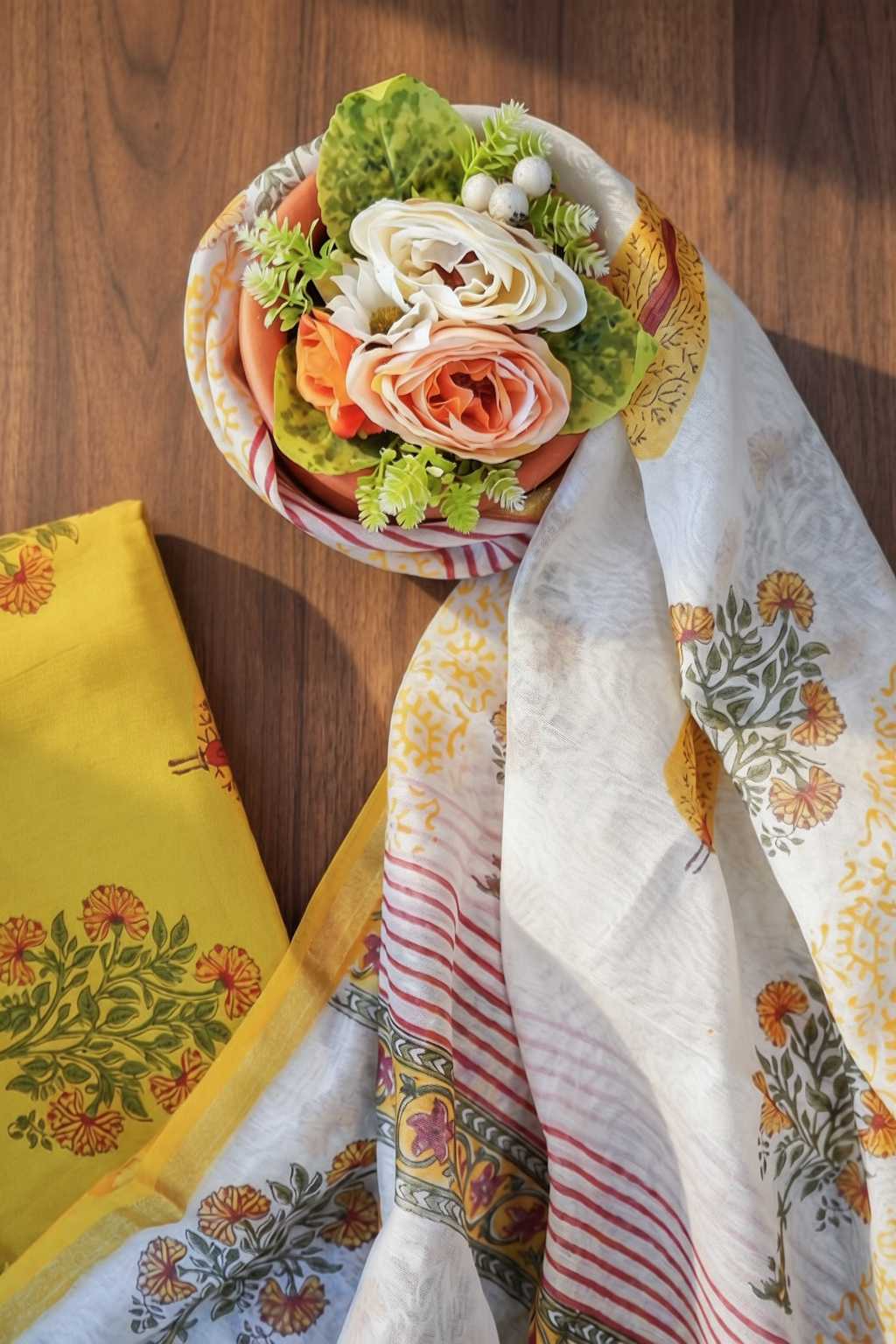 MUSTARD FLORAL