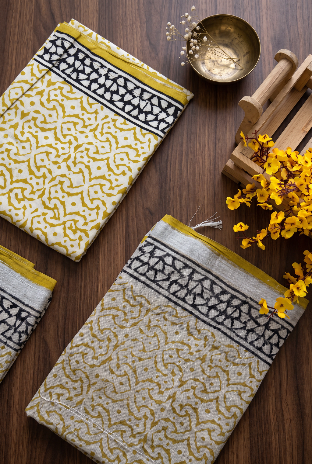 BLACK AND MUSTARD