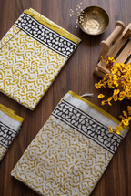 BLACK AND MUSTARD
