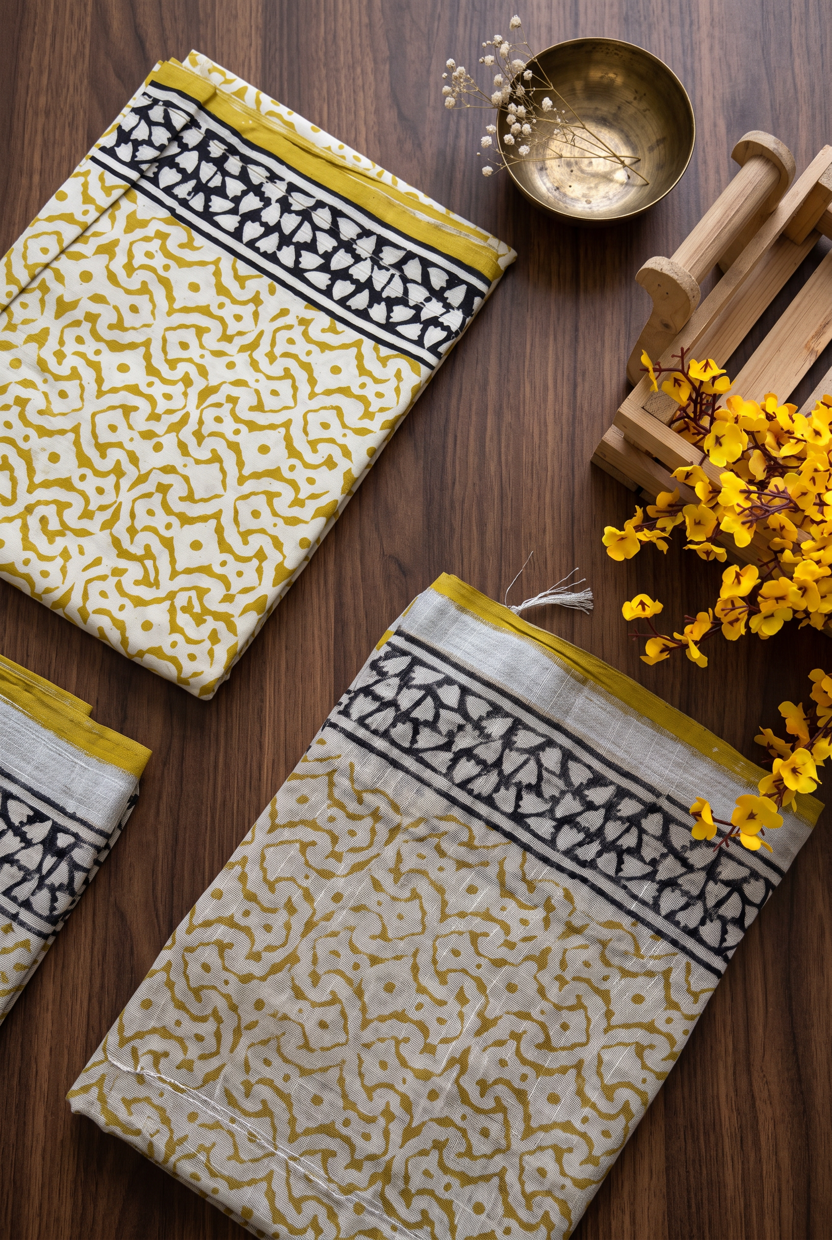 BLACK AND MUSTARD